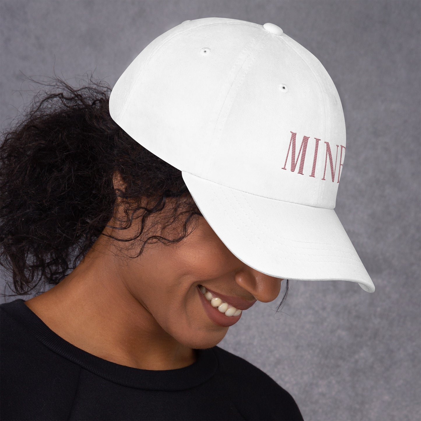 The Mine White Dad Hat