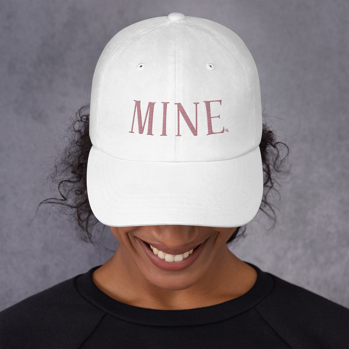 The Mine White Dad Hat