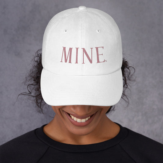 The Mine White Dad Hat