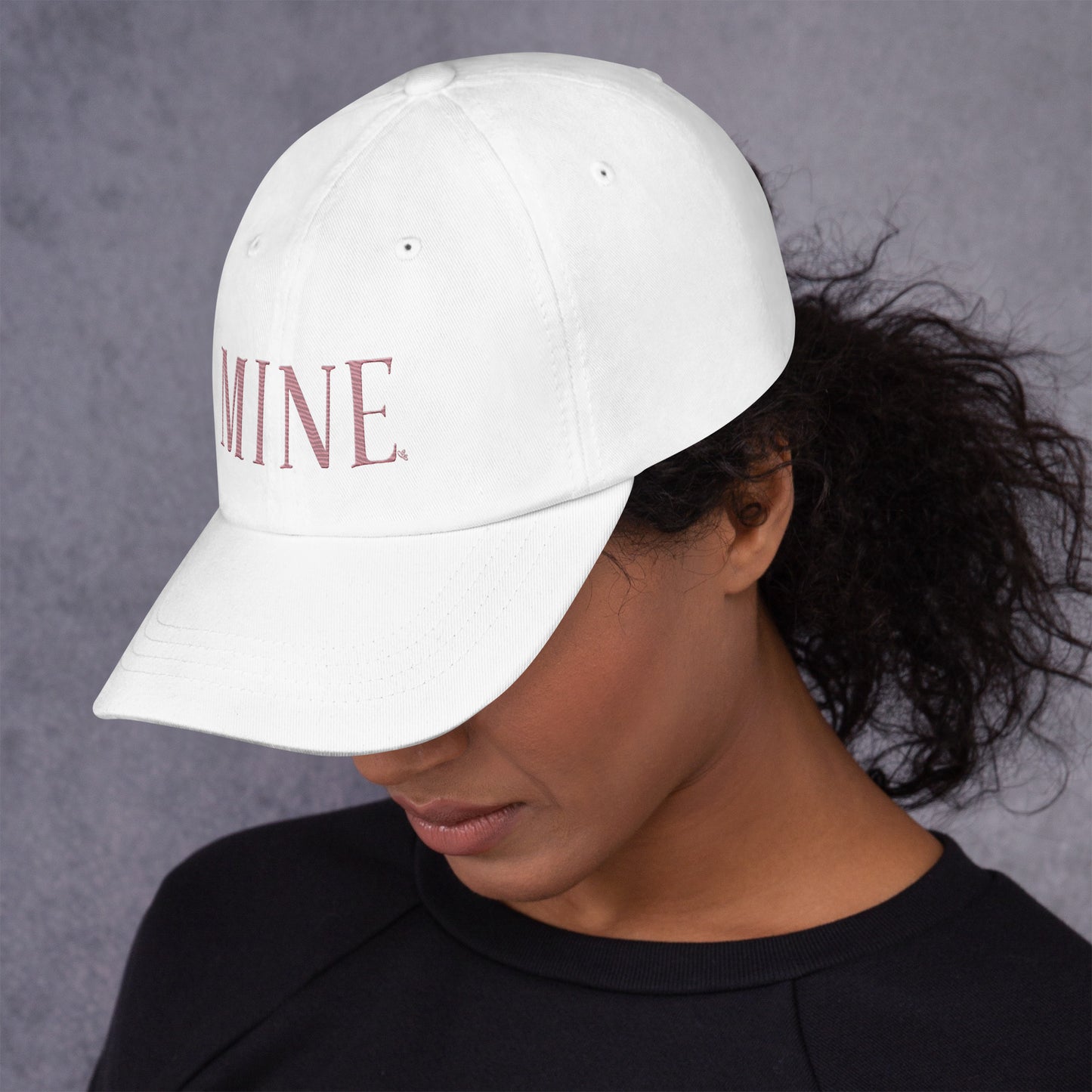 The Mine White Dad Hat